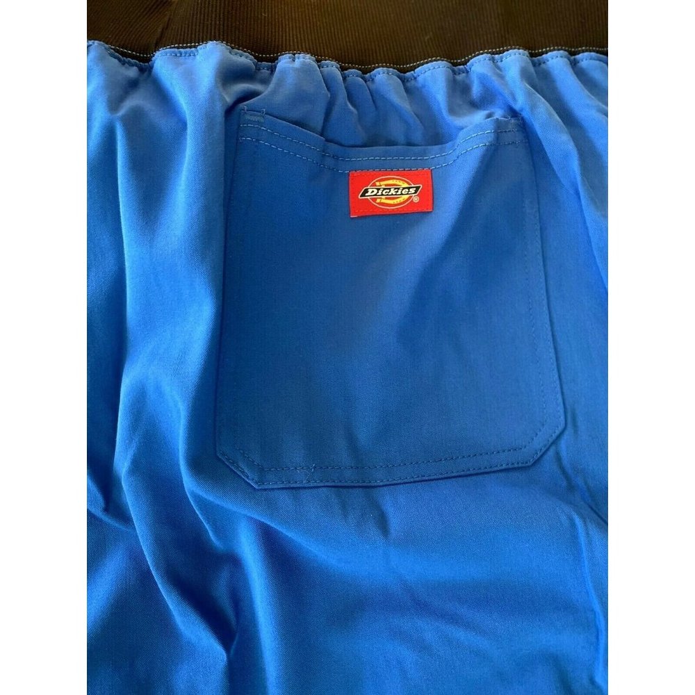 3X Blue Scrubs Stretch Medical Dickies Nurse Pants - Picture 4 of 10